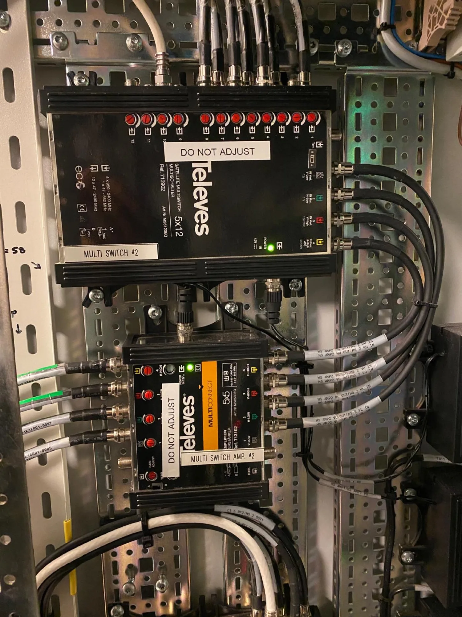 TVRO satellite TV installation maritime