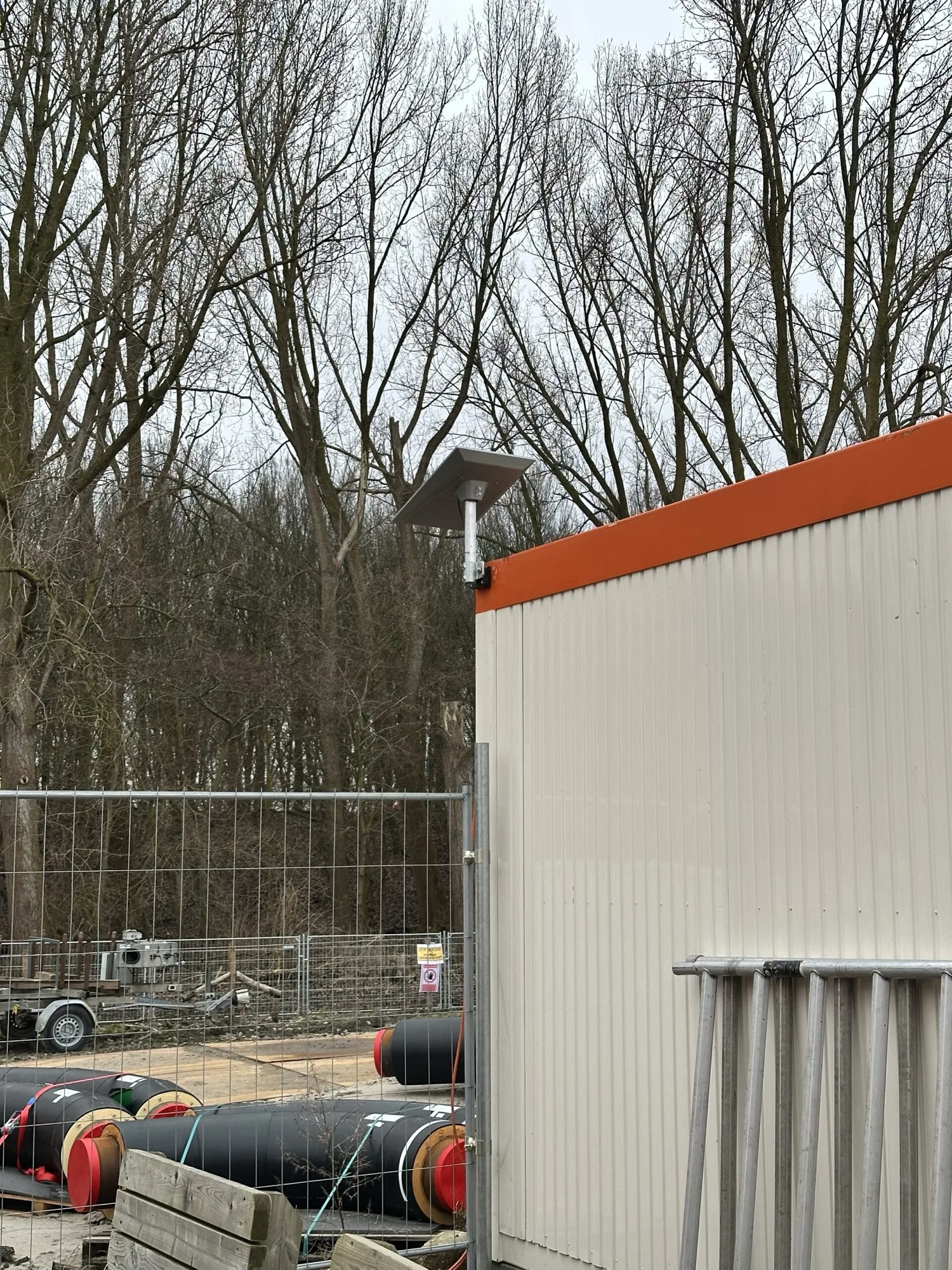 Starlink Maritime Setup antenna on vessel