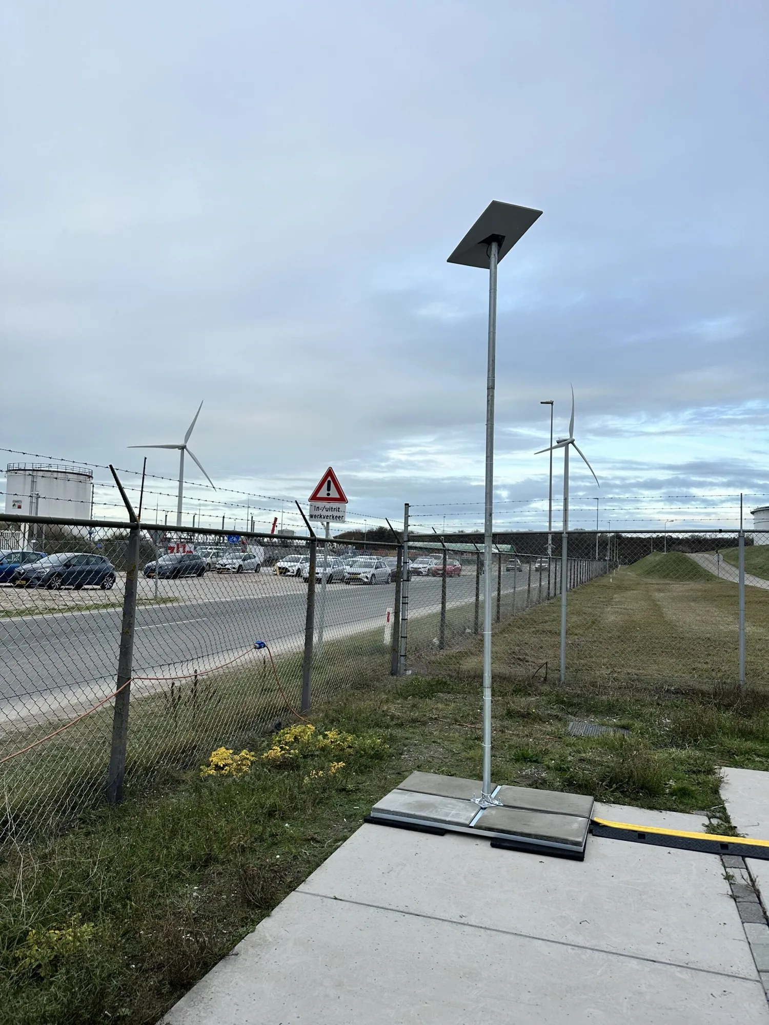 Starlink installation construction site internet solution