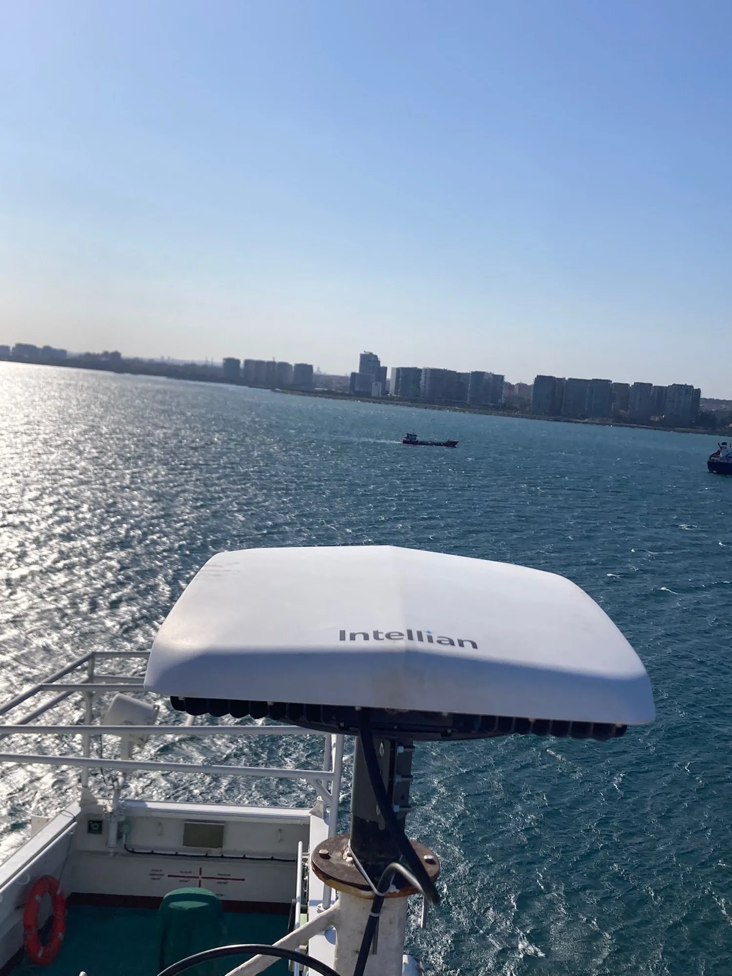 oneweb starlink installation istanbul vessel