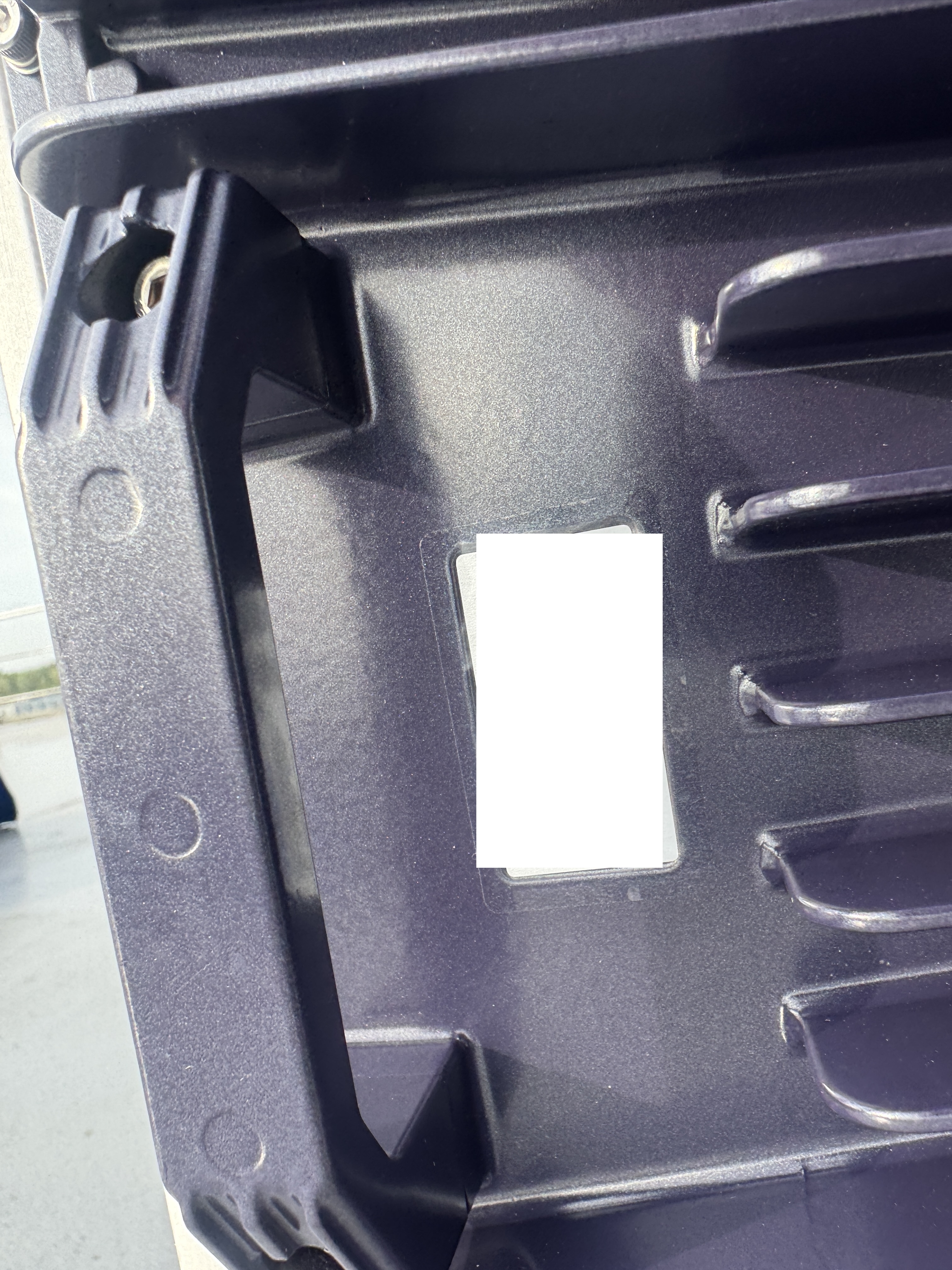 ❯ Intellian OW11FM radome and product label