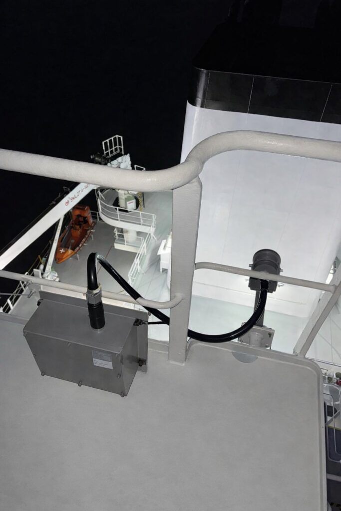 Marine CCTV control system and NVR used in shipboard CCTV upgrade for vessel monitoring